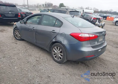 2016 Kia Forte Lx from USA, damaged, VIN KNAFX4A69G5479688